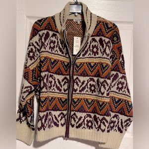 Sloan Rouge Women’s Boheme Cardigan Sweater Size XL